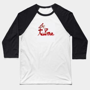 Je t'aime Baseball T-Shirt